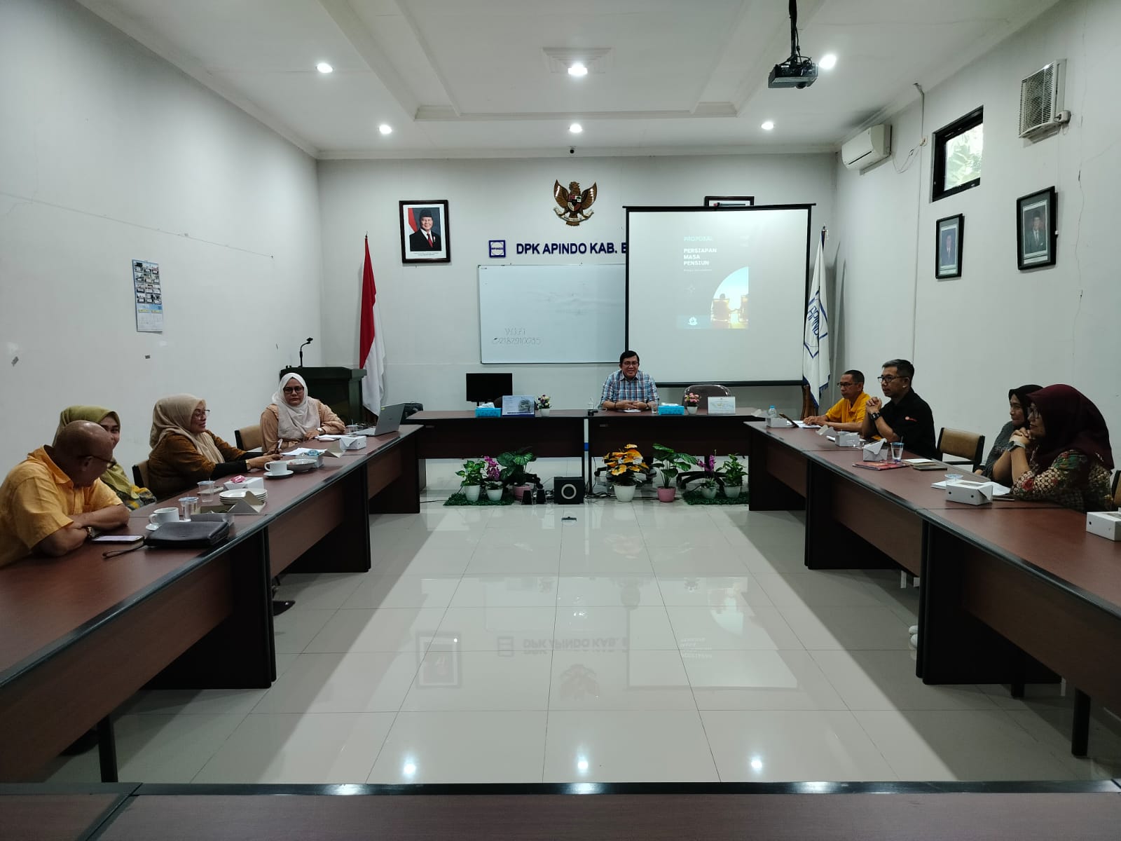 Rapat dengan Wakil Ketua